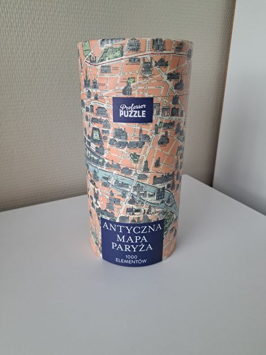 Puzzle Antyczna Mapa Paryża