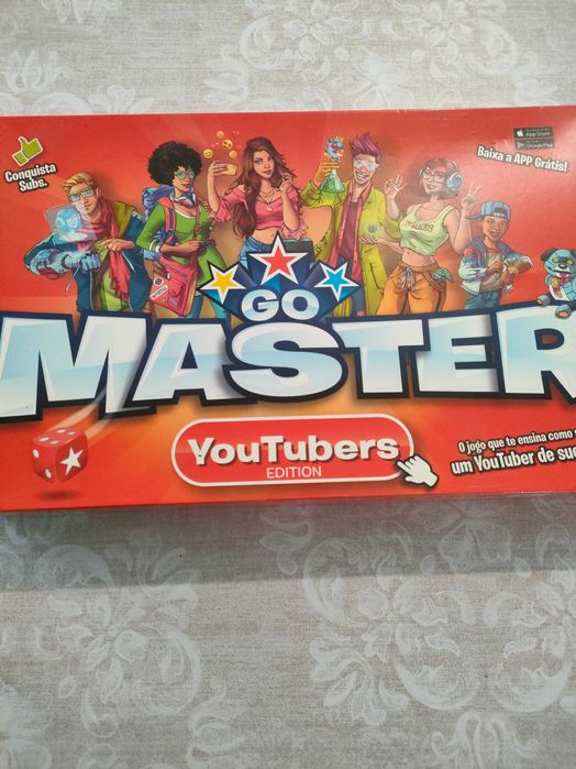 Jogo Tabuleiro - Go Master YouTubers Edition