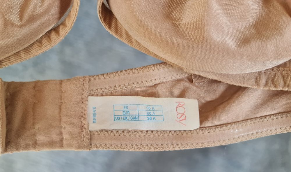 Beżowy komplet bielizny Rosy