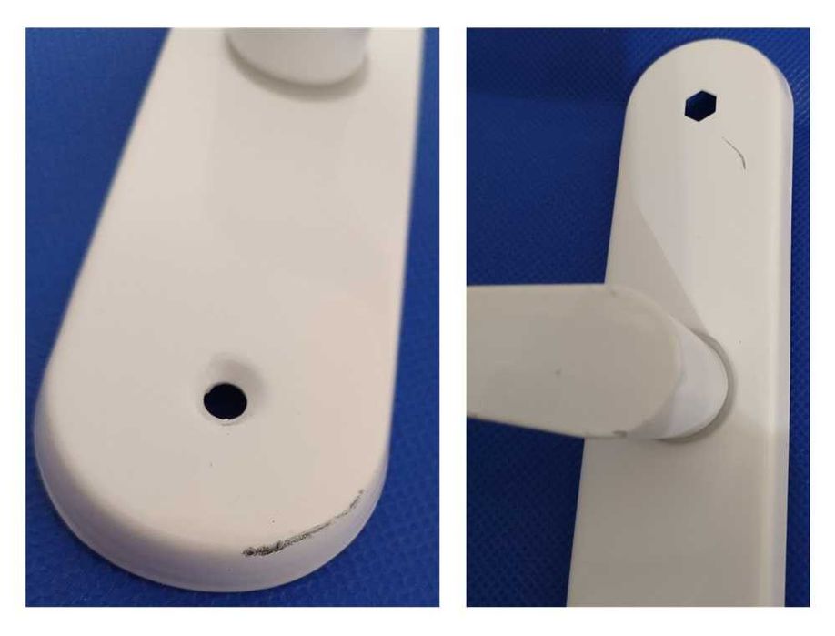 Kotarbau Conjunto de 2 pares de maçanetas de porta