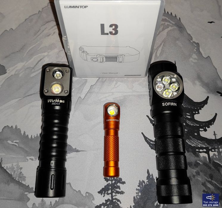 Налобний ліхтар Sofirn HS43 3200 люмен 21700 5000 mAh HS42 HS41