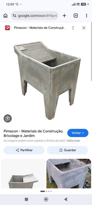 Tanque de cimento