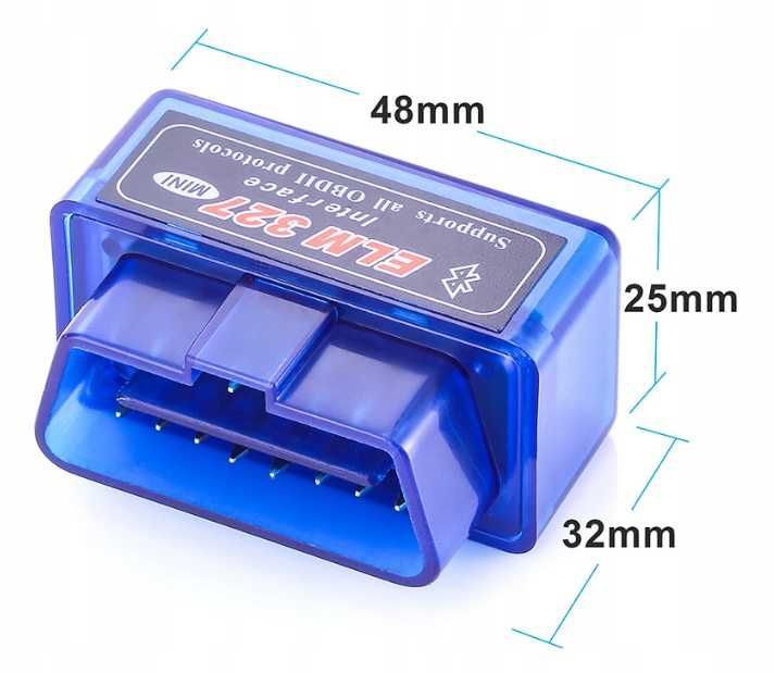 Interfejs diagnostyczny OBD2 Bluetooth40 iOS android