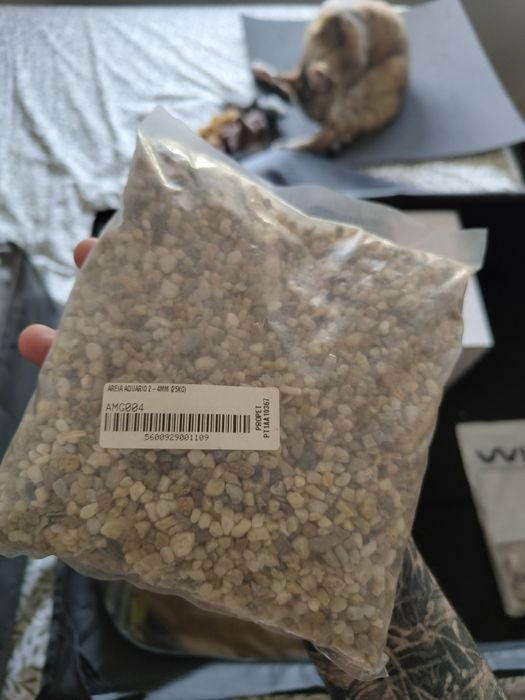 areão aquário 2.5kg