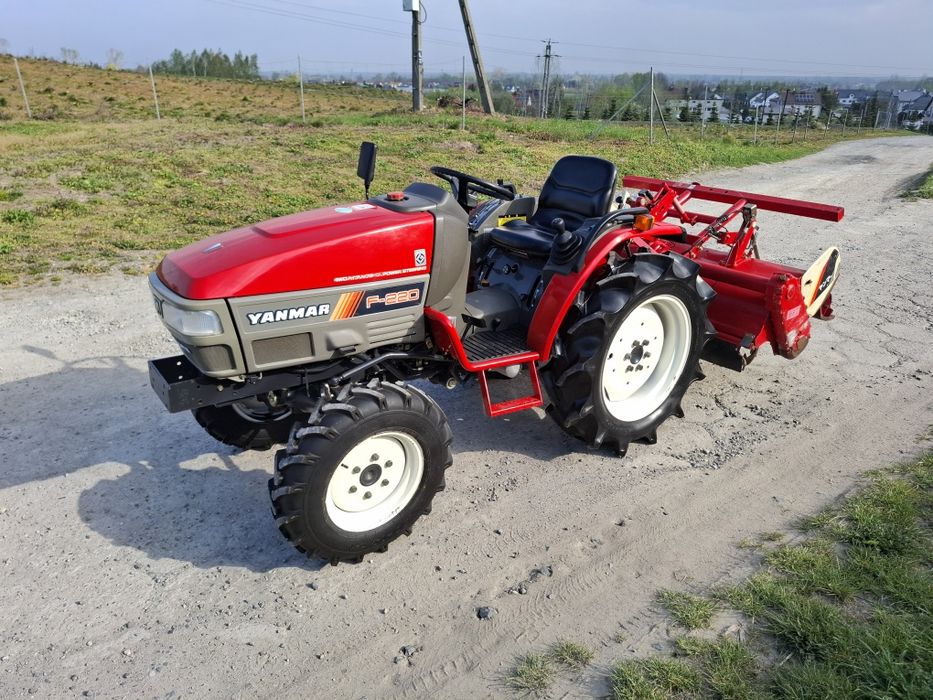Traktorek japoński 4x4 Yanmar F 220 wspomaganie piękny stan