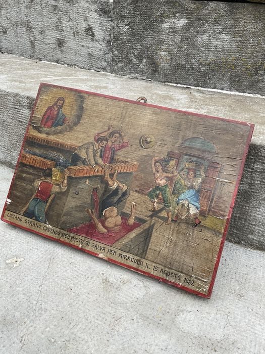 Ex voto pintura antiga