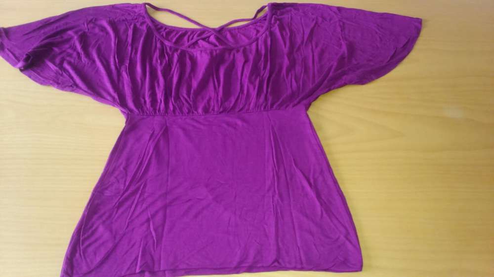 Camisola violeta pre mama L