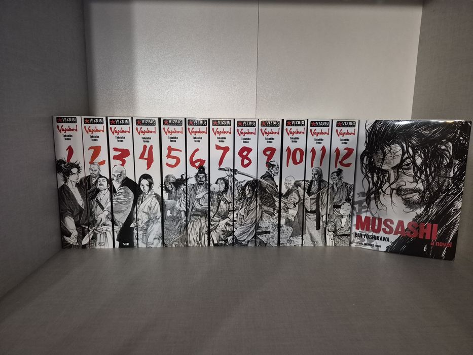 Vagabond manga + musashi novel deluxe edition