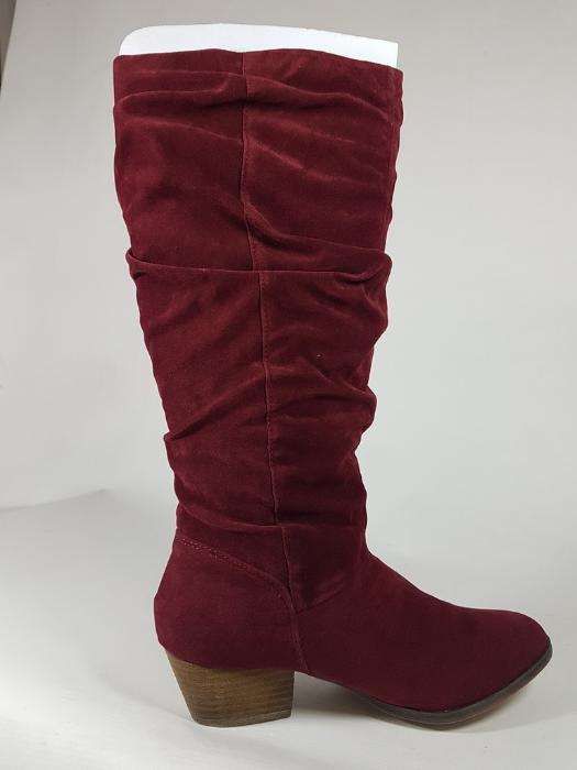 EVEN &ODD kozaki damskie eko skóra zamszowa 40