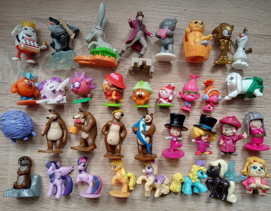 Киндер Гарри Поттер, смешарики, Natoons baby, Маша, ландрин и другие