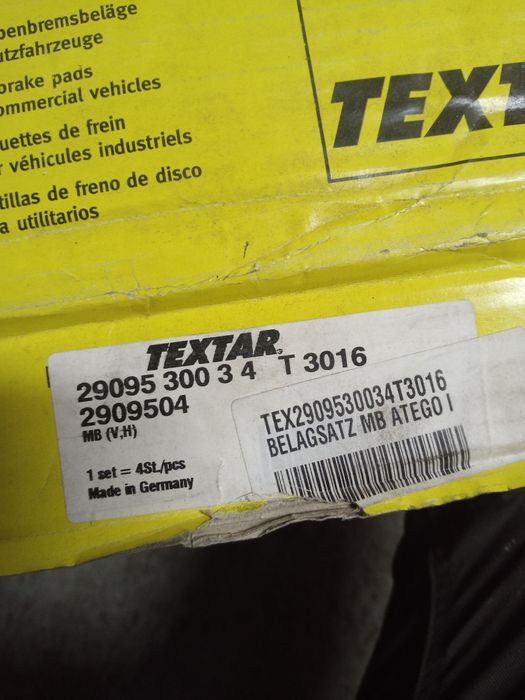 Klocki Atego 1 Textar