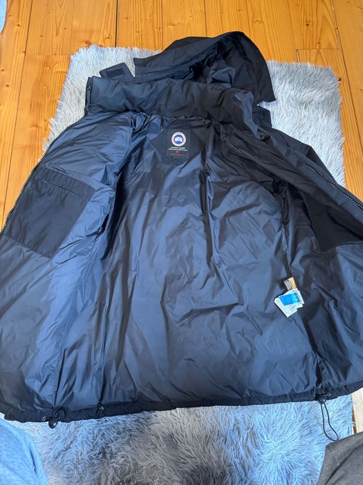 Зимова куртка парка Canada Goose стиль, чорна, тепла
