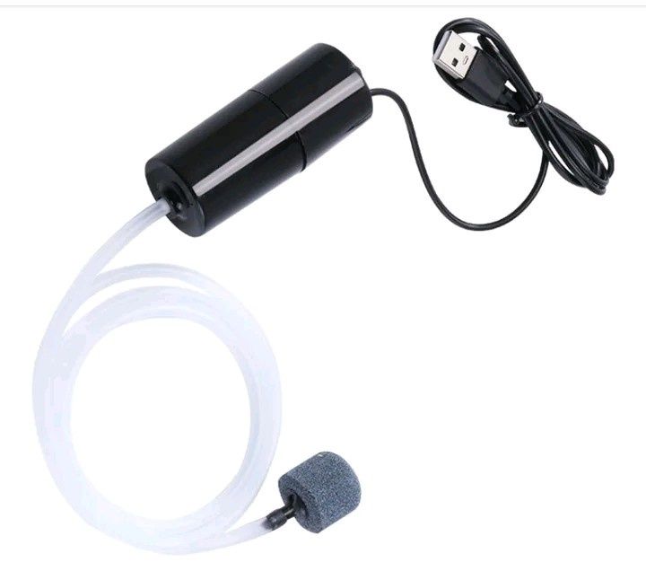 Компрессор аквариумный автономный USB