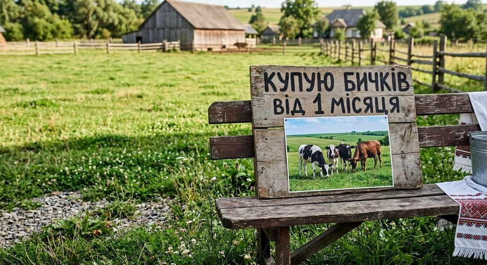 Купуємо бичків от 1 суток до 1 місяця