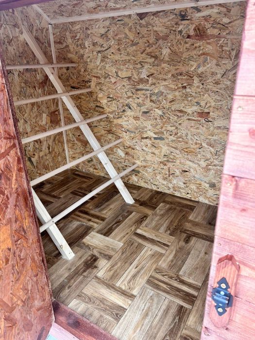 Kurnik dla kur bardzo duży, ocieplony