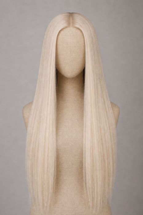 Peruka długie włosy blond Jak Doda Nowa 60 cm