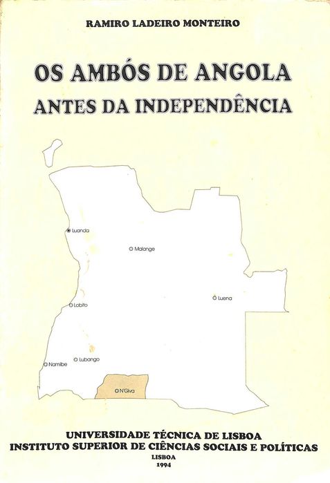 "Os Ambós de Angola antes da Independência" de Ramiro Ladeiro Monteiro
