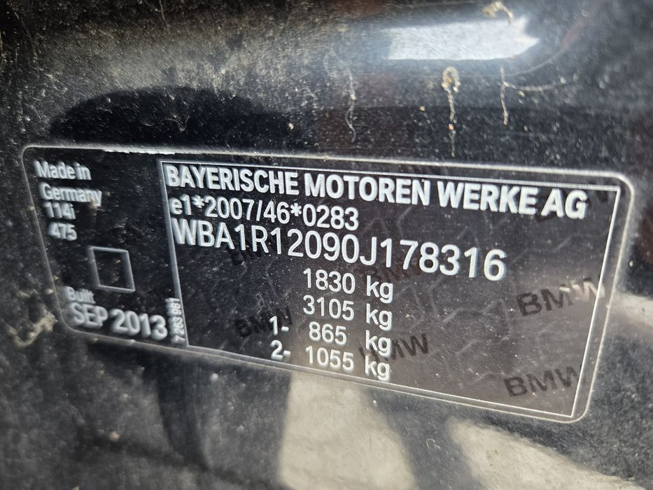 Kompletny silnik BMW N13B16 po rozrządzie