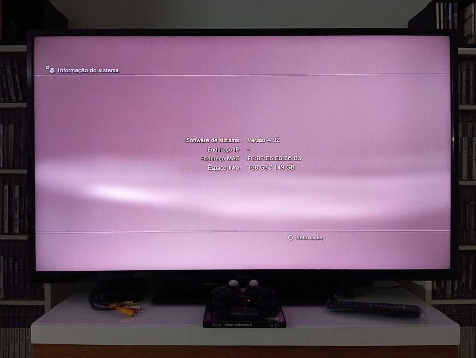 PS3 slim PlayStation 3, 2 comandos, 10 jogos (retomo jogos PS1 e PS2)