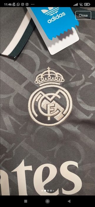 Camisola alternativa do Real Madrid 24/25