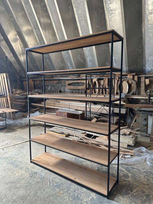 Regał loft, regał industrialny, regał metalowy