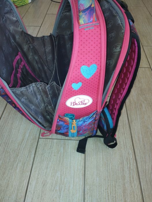 Рюкзак для девочек 1-4класс Delune