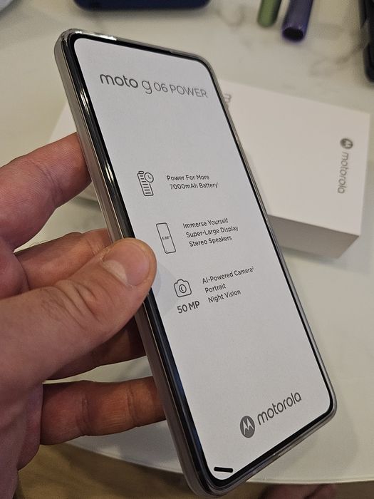 Motorola g06 power 4/64gb zielona bez locka plomba GW24 miesiące