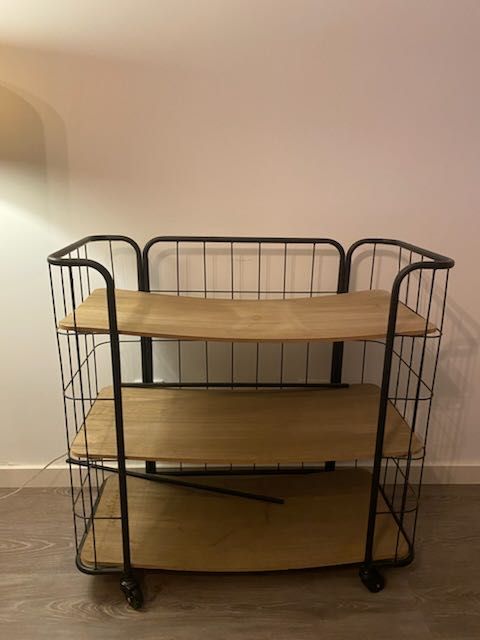 Carrinho móvel de apoio (cozinha) - preço final