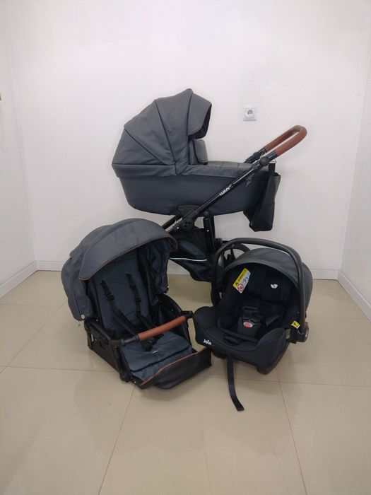 Wózek wielofunkcyjny 3w1 Bebetto Luca Pro+Joie I Snug 2