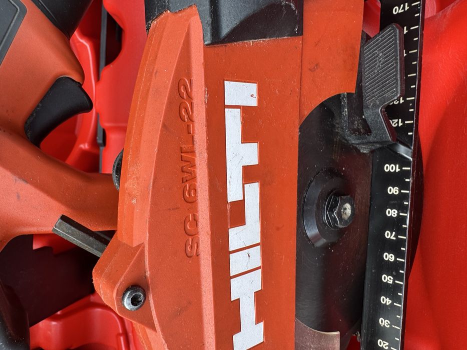 Pila tarczowa hilti nuron sc 6wl-22 używana sprawna zestaw