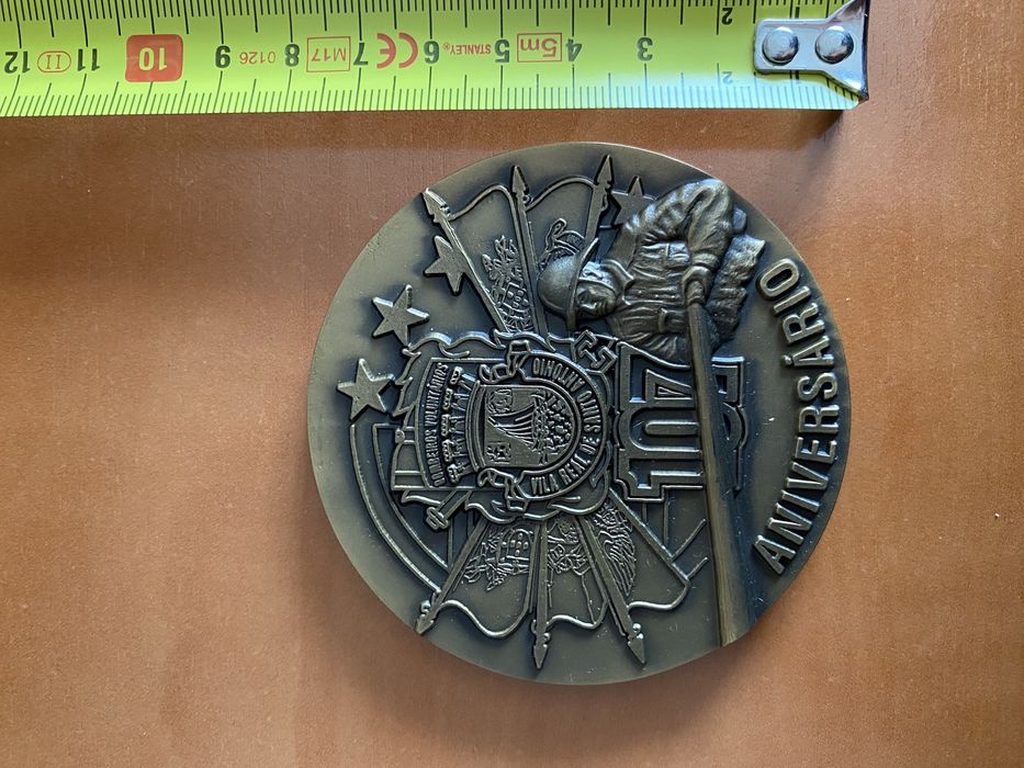 Medalha comemorativa Aniversario Bombeiros