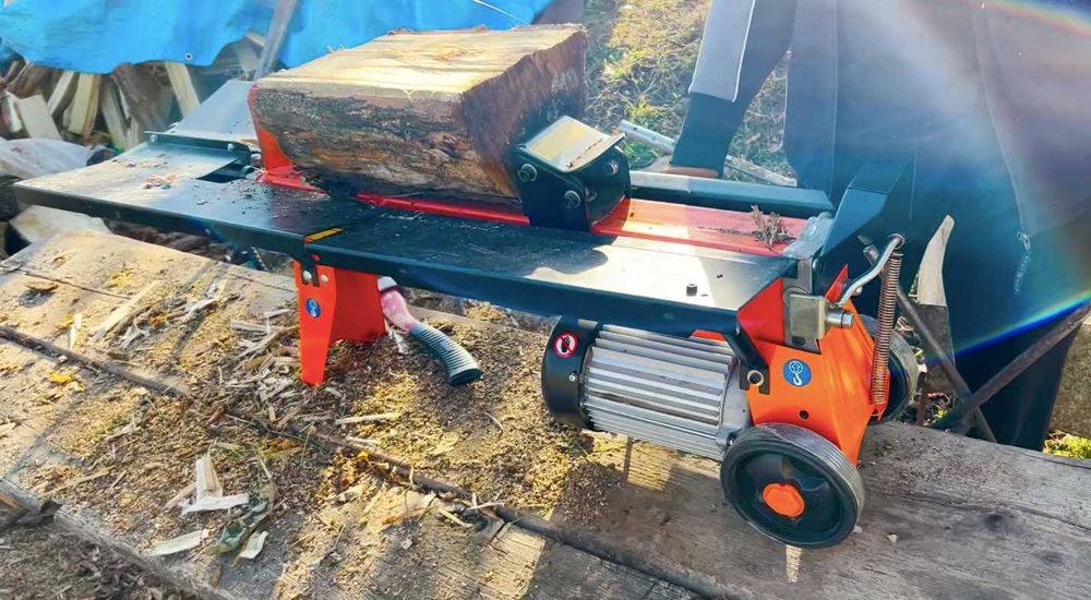 ХІТ ПРОДАЖ Гідравлічний дровокол на 7 тонн електричний