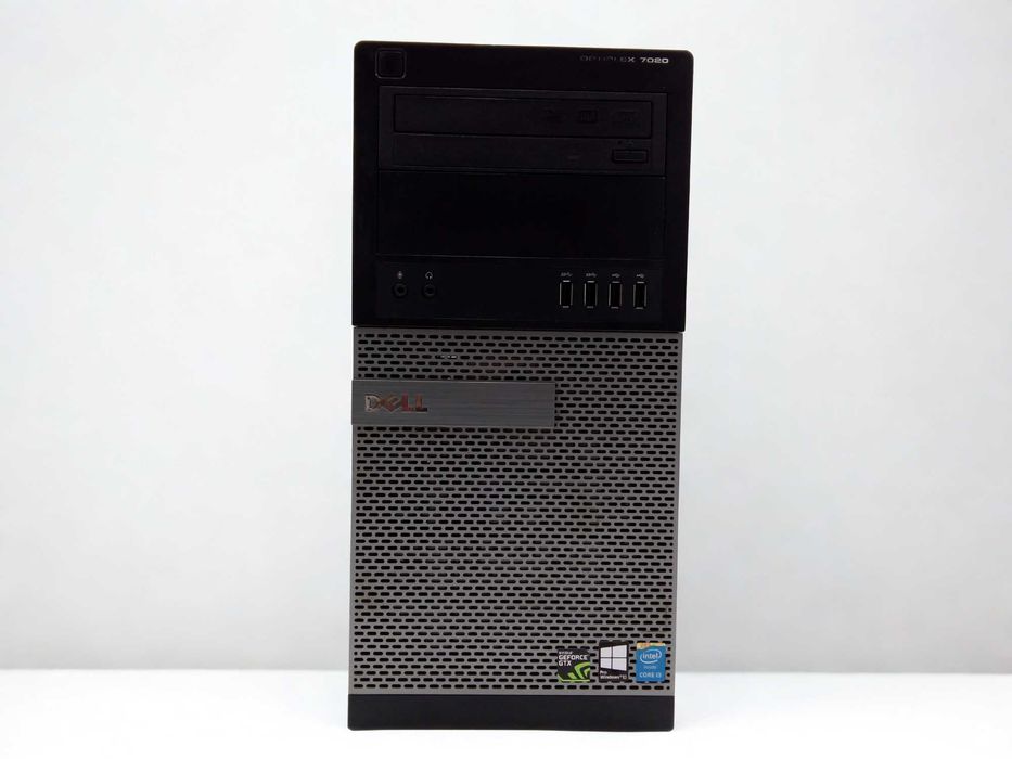 Komputer Do Gier DELL 7020 i5 16GB 128SSD 500HDD Nvidia 1050 W10 GW FV