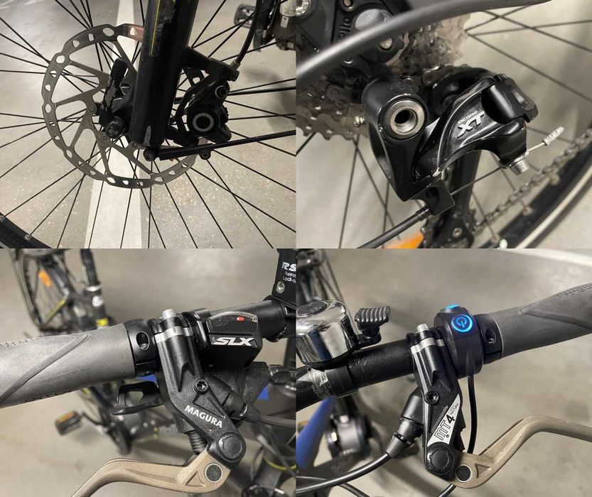 Rower elektryczny kalkhoff MEGA WYPASIONY hydraulika, duże tarcze