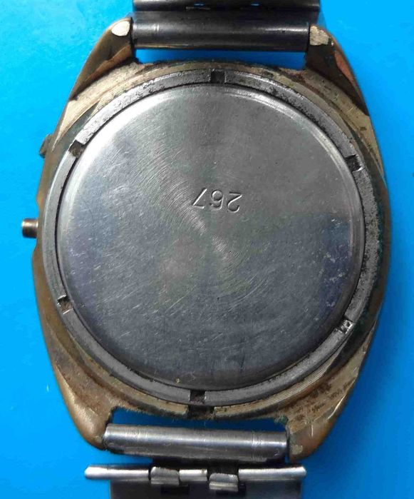 Часы мужские Слава СССР AU1 с календарем 26 камней