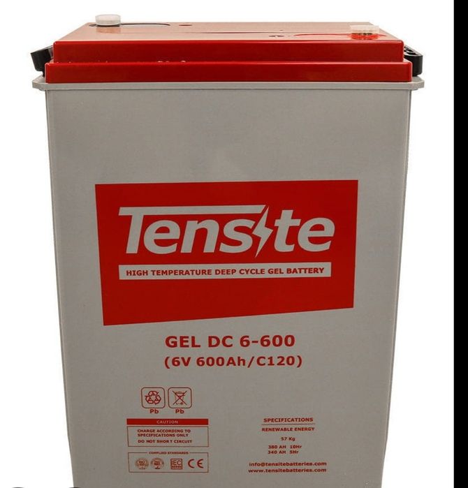 2 Baterias 6V 600Ah ( Banco 12V 600Ah)