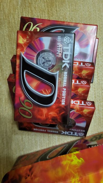 Касета TDK D90 normal position IEC I/ Type I