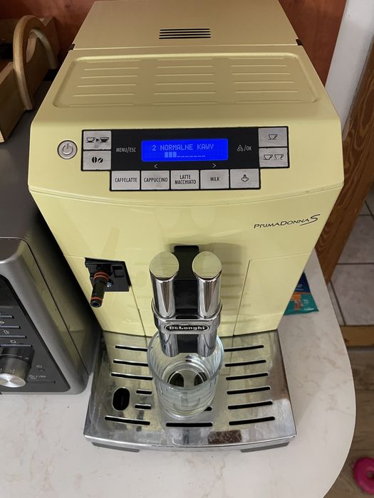 Ekspres DeLonghi Primadonna S wadliwy cappuccinator