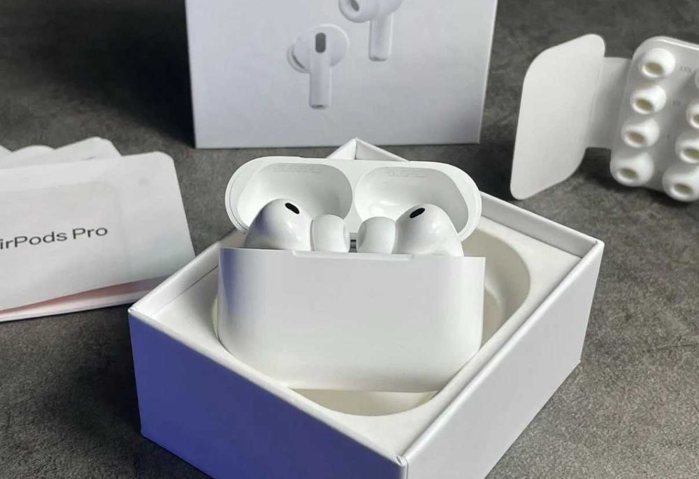‼️Якість 100%‼️ Навушники Apple Airpods Pro 3 Generation + шумопоглинання + прозорість