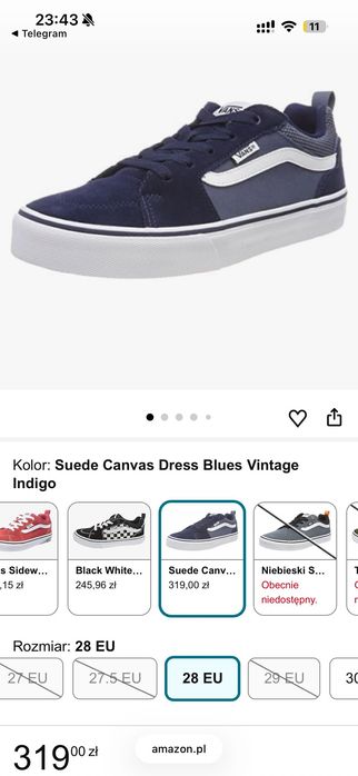 Męskie sneakersy Vans