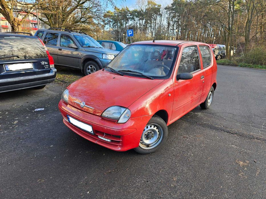 Fiat Seicento 1.1. czysty i zadany.