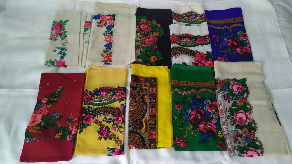 Хустинки,Платки из бабушкиного сундука, новые