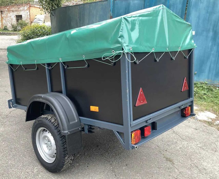 Причіп автомобільний бакеліт розмір 2000 на 1200 на 600мм Палич