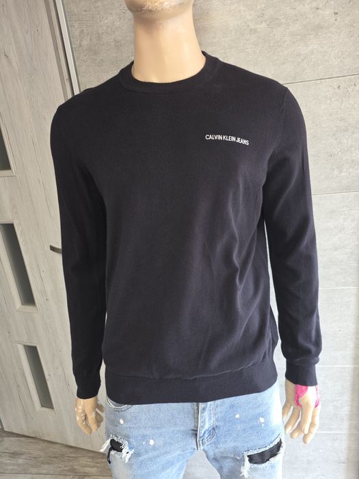 Calvin Klein męski sweter czarny XL oryginalny stan idealny