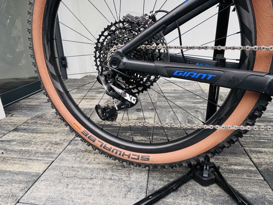 Giant Trance E + Pro 0, FOX Kashima, 636 km przebiegu