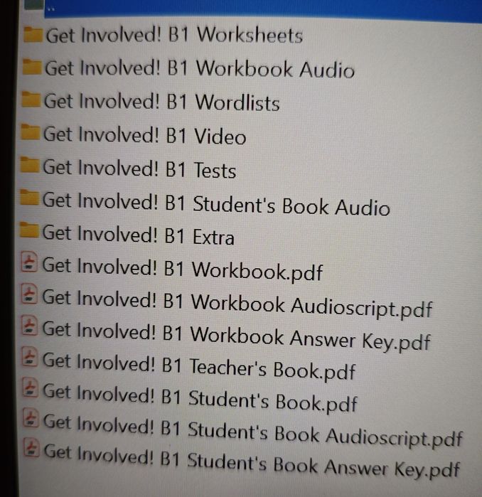 Get Involved ! A1+, A2, A2+, B1, B1+, B2