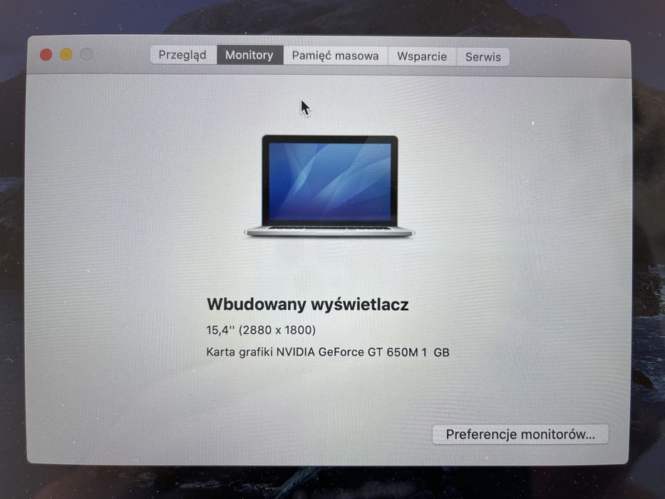 Apple MacBook Pro 15" 2013 i7 / 16GB RAM / SSD 256GB
