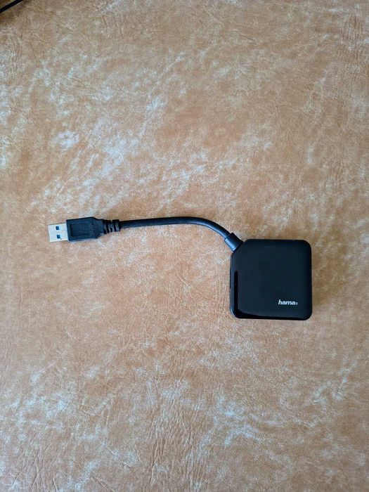Hub USB 3.0 Hama 1:4 - 4 Portas USB-A
