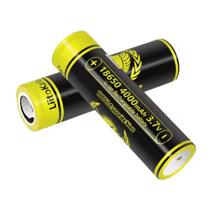 Акумулятори батарейки Liitokala 18650  3.7V  4000mah