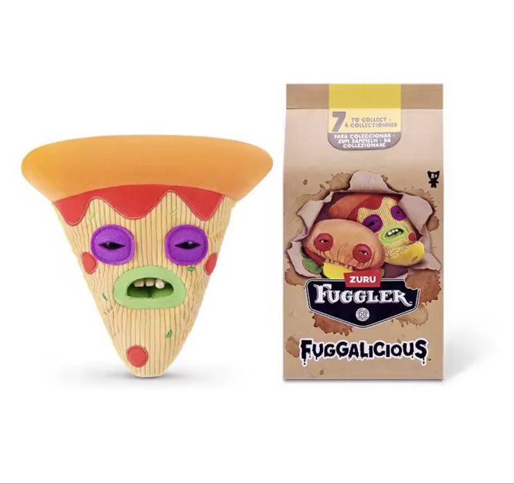 Мʼяка іграшка Fuggler Фаглер Фуглер Fuggalicious фастфуд  бургер піца